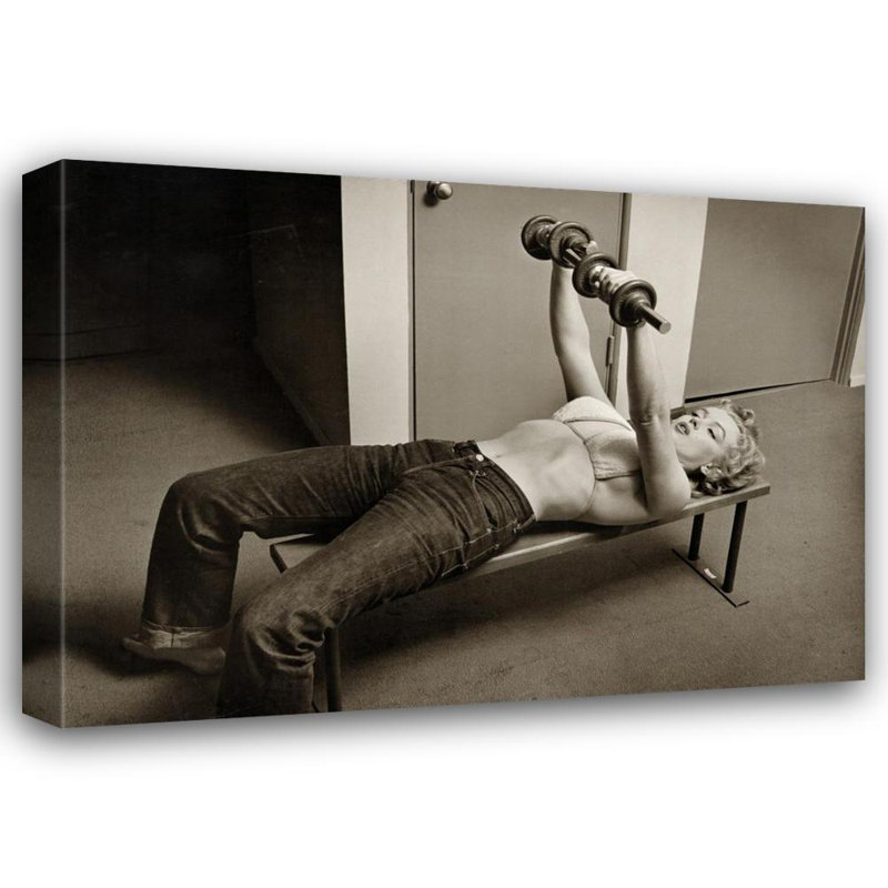 Marilyn Monroe, Hollywood (with weights), c.1952