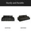 Canapé-lit 90,2 po 4 places en tissu Teddy-67310007
