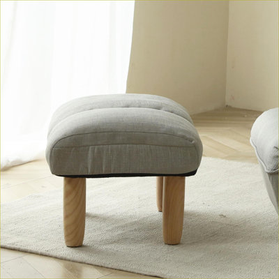 Chaise d'appoint modulaire avec tabourets à pédales, repose-pieds de loisirs pour adultes, canapé assorti pour le salon