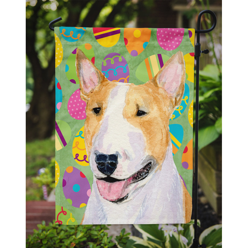 Drapeau de jardin Atara, Bull-terrier