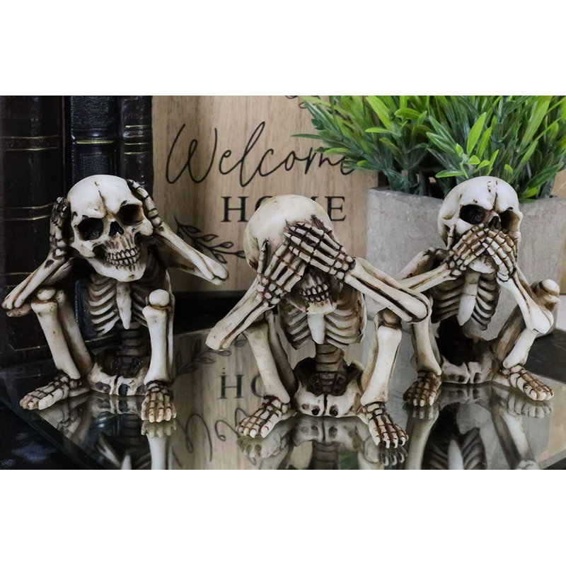 Figurine Idellar 3 pièces See Hear Speak No Evil