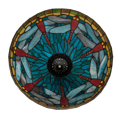 16" Wide Tiffany Dragonfly Shade