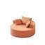 Chaise ronde en peluche avec coussins Teddy-1944875567