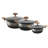 2.5 Qt. Marbleized Non Stick Stock Pot-125388128