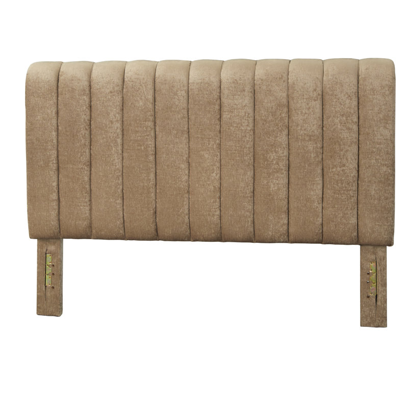 Tête de lit tapissier Johniel, Tan