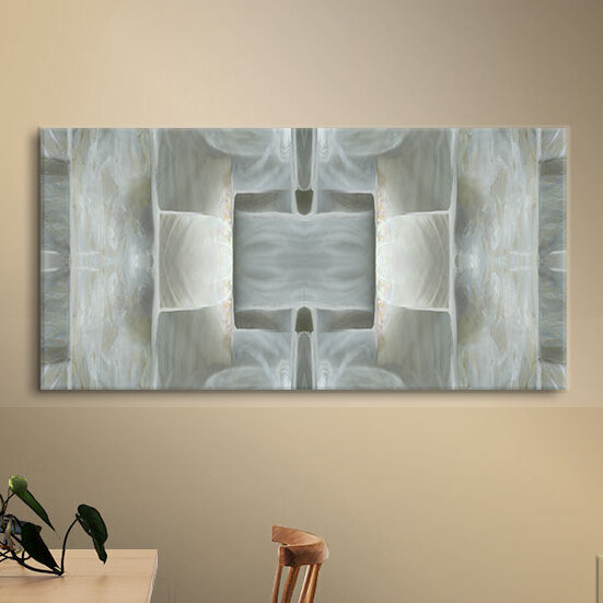 Papier peint II par Cora Niele - reproduction d'art panoramique sur toile, H 8 po x l 24 po