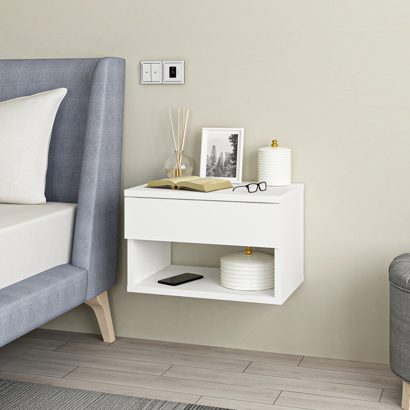 Table de nuit, Blanc