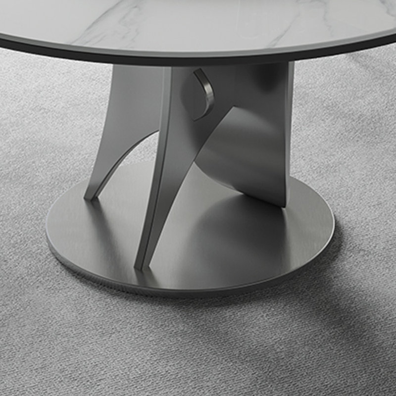 Ensembles de tables de salle à manger rondes Light Luxury Modern Home, H 29,5 po x L 53,1 po x l 53,1 po