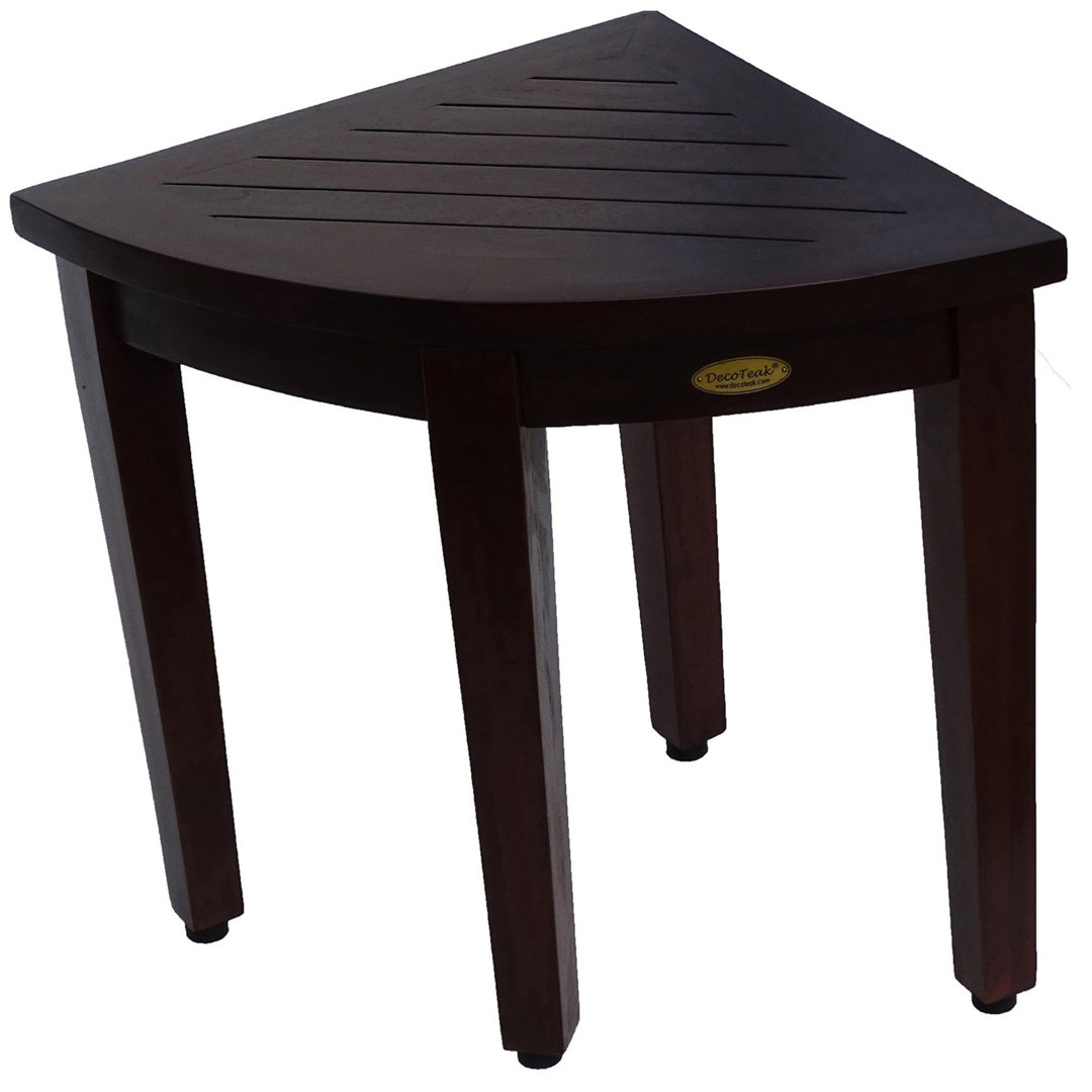 DecoTeak Oasis 15.5" W Teak Shower Bench Decoteak