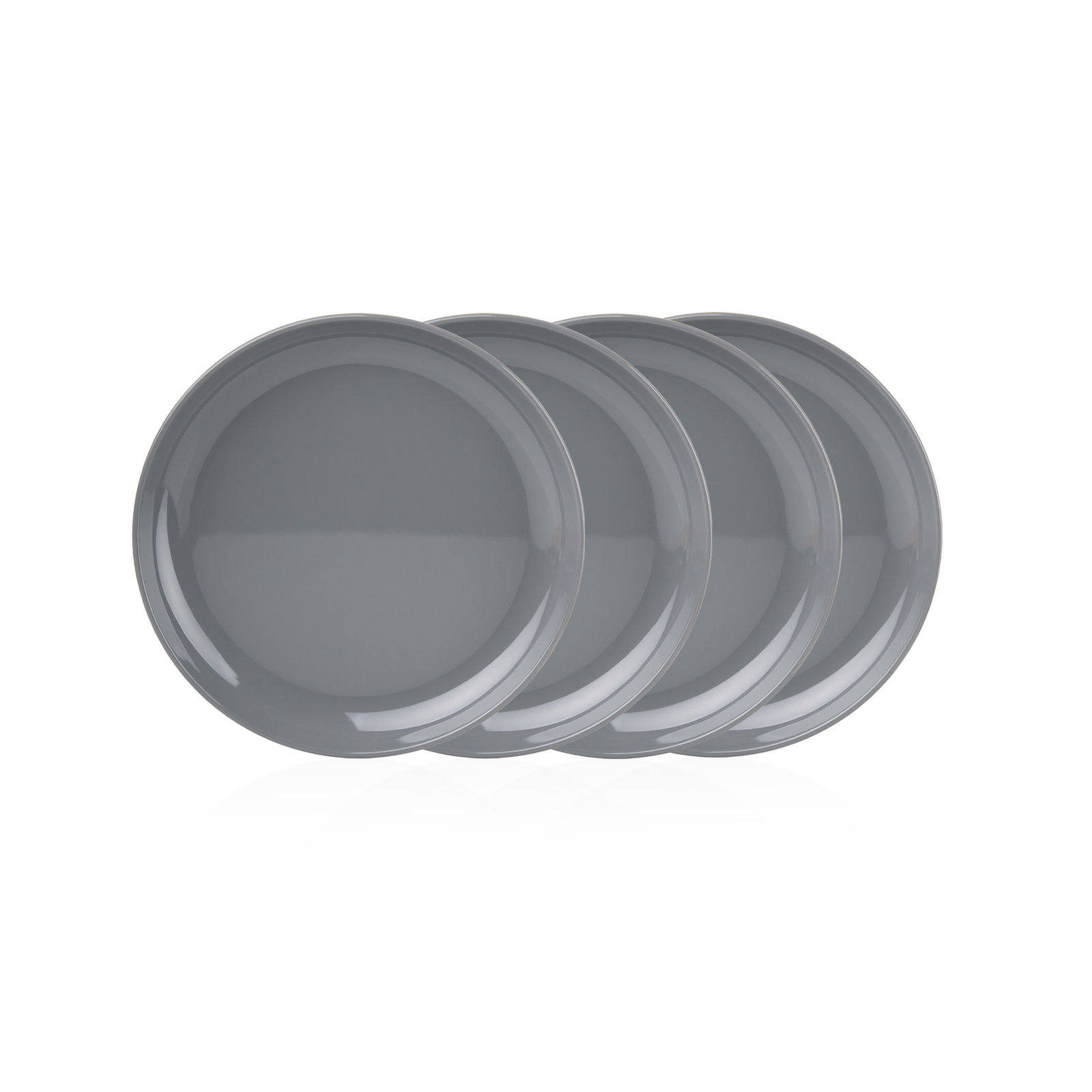 Marbella 8" Salad Plate, Gray