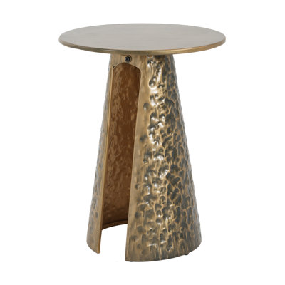 Westin Copper-Colored Metal Accent Side Table by NFusion