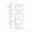 10-Shelf Bookcase in Cappuccino Finish-848642110