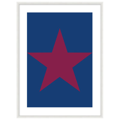 Étoile de couleur moderne 9