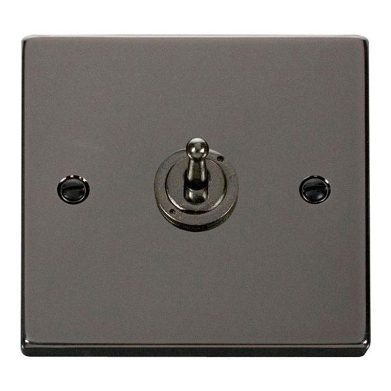 Black Nickel Intermediate 10AX Toggle Light Switch