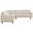 Empress 3 Piece Upholstered Fabric Sectional Sofa Set-1722970433