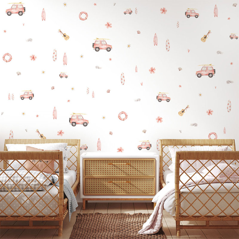 Non-Wall Damaging Wall Decal, 50'' H X 50'' W