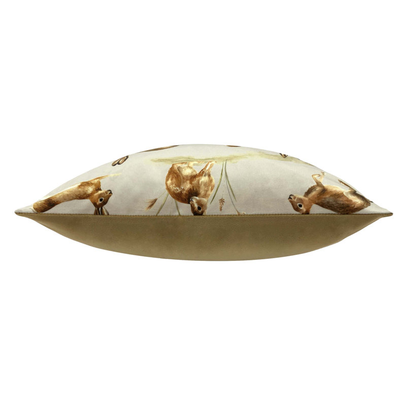 Animal Print Square Throw Cushion