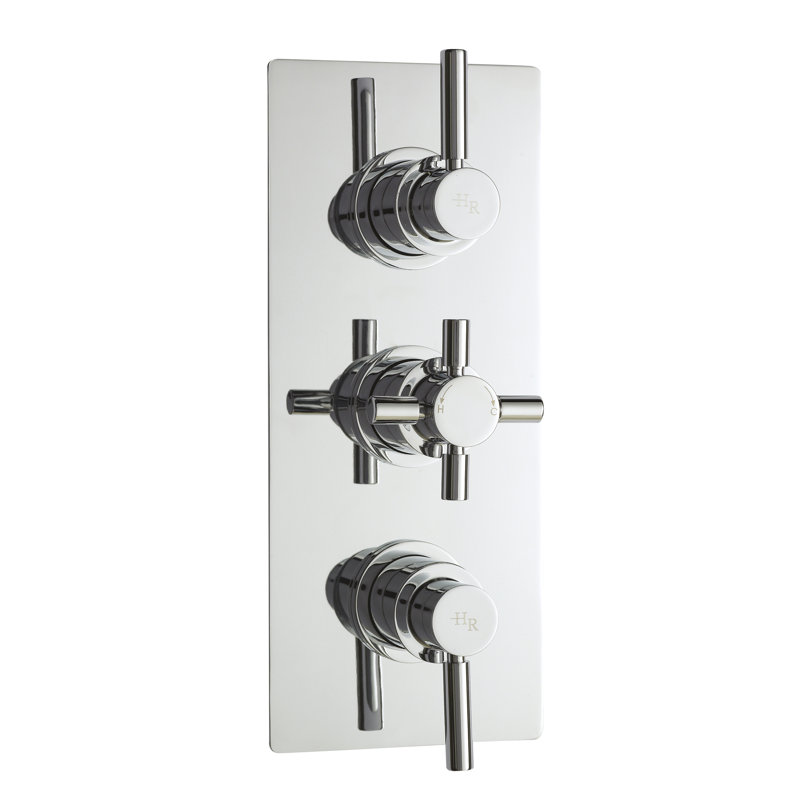 Tec Pura Triple Concealed Diverter Shower Valve