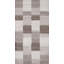 Tapis damier Gabbeh 2 x 5