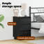 Bedside Cabinet 39 X 34.5 X 65 Cm Engineered Wood-107256190