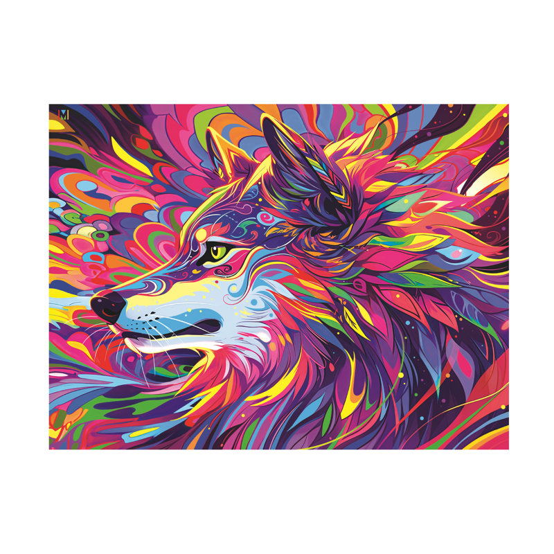 Art sur toile Michael Wolf, H 14 po x l 19 po
