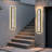 32Inch-Modern Outdoor Wall Sconce, Black LED Exterior Wall Light With Acrylic, Waterproof IP65 For Porch, Garage, Patio, And Entryway, Dusk To Dawn Sensor Included-1047131623