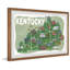 «Green Kentucky Spots» par - peinture encadrée-1407420981
