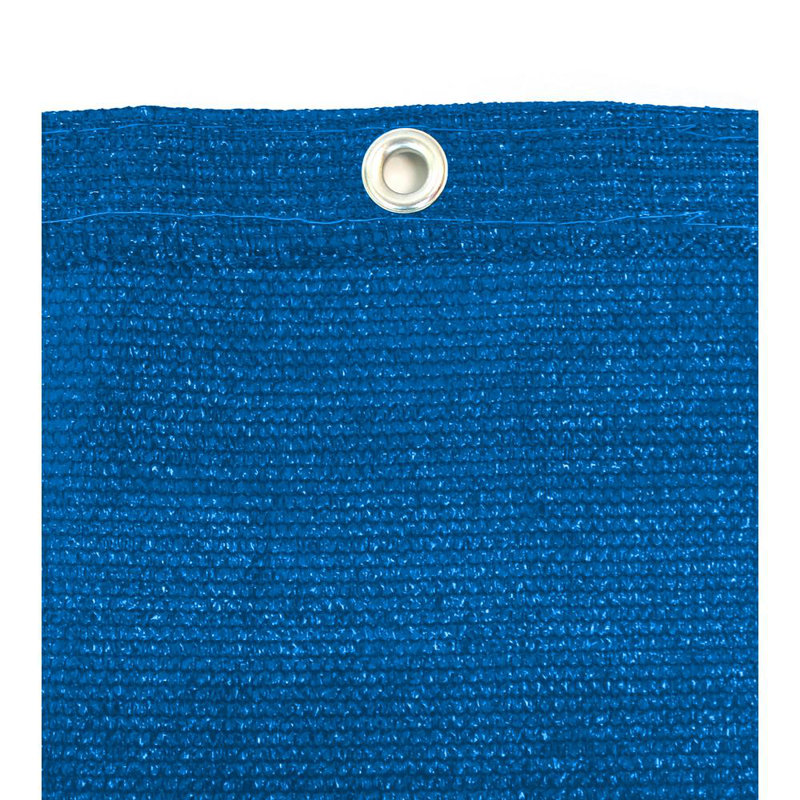 Écran d'intimité avec œillets, H 67,2 po x l 1800 po, Bleu