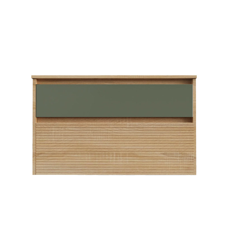 Bathroom Vanity Cabinet CODE Collection by DAX, 48" W, Green