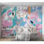 Premium Wallpaper Wall Mural - Flamingo Paradise-855589472