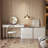 Makeup Vanity with Light mirror,8 drawers