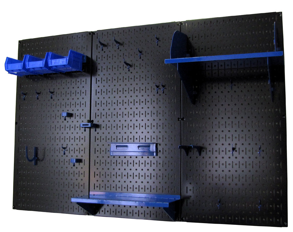 Pegboard Standard Tool Storage 32" H x 48" W Kit Wall Control 