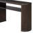 Rustic Console Table with Fluted Legs and Ash Veneer Top-1195647066