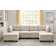 Andover Mills™ Ashdown 6 - Piece Upholstered Sectional & Reviews 