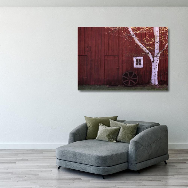 Country Barn, 28" H x 40" W