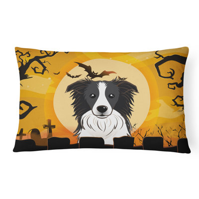  Coussin intérieur / extérieur Halloween Border Collie