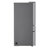 LG Smart Standard-Depth MAX, 4-Door French Door Refrigerator with Full-Convert Drawer, Print Proof Stainless Steel, 30 cu. ft.