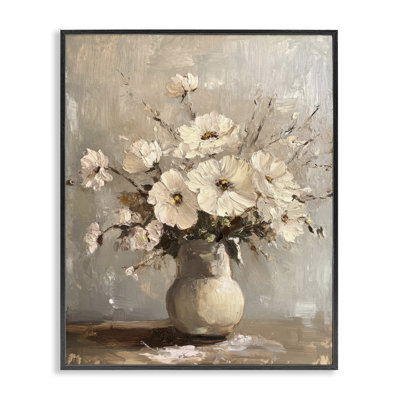 Lovely Heirloom Bouquet Framed Giclee Art by Petal Prints Design