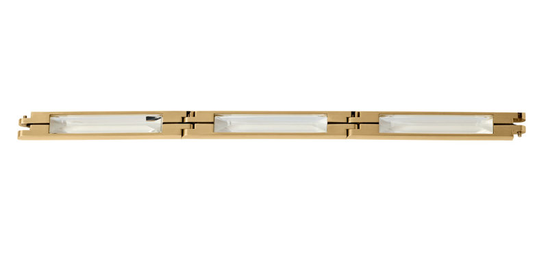 Catena 149 Chandelier, Hand Rubbed Antique Brass, 3000 Kelvins, Surface