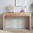 Rustic Wooden Console Table with Drawer