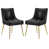 Black PU Leather