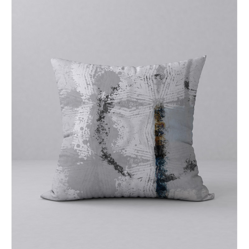 Geometric Reversible Throw Pillow, 18" x 18"