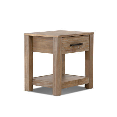 Loft 22.5'' W Solid Wood Nightstand
