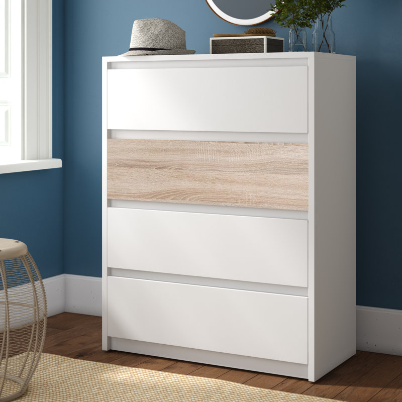 Wenecja 203.2 cm W Chest of 4 Drawers