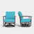 Bleu turquoise