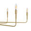 Lustre linéaire moderne à 8 lumières de style bougie Sola-1977509129