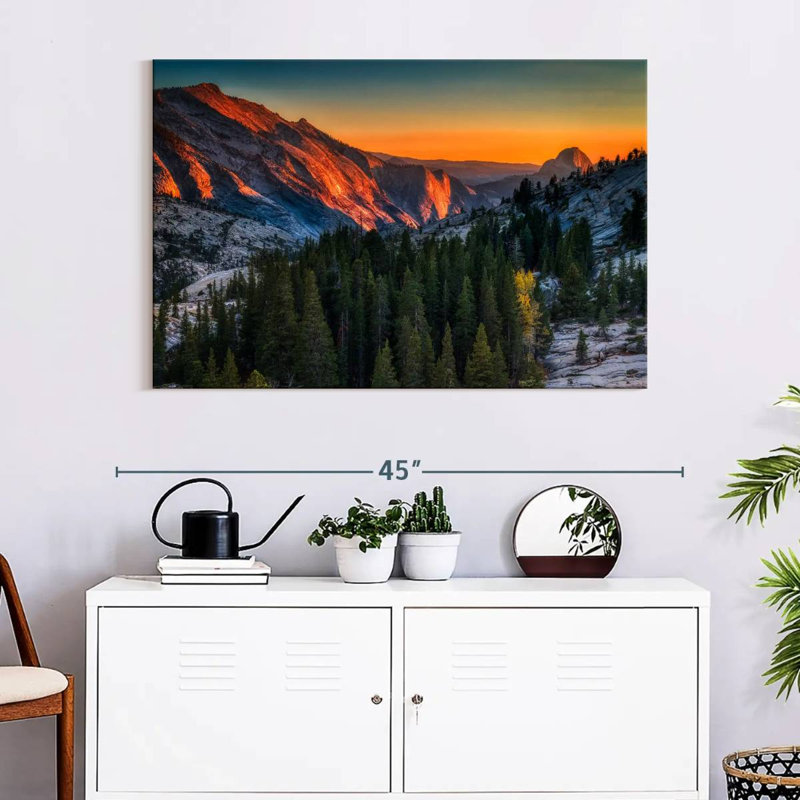 Alvord Blazing High Sierra Sunrise, H 26 po x l 39 po