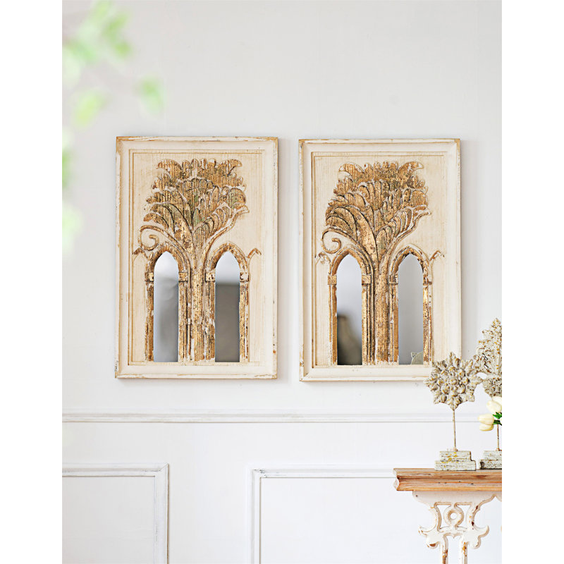 Miroir mural moderne, ensemble de 2