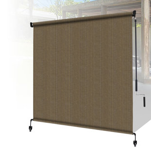 Outdoor Roller Shades with Splicing Design
