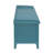 Beige And Teal Bench With 3-Drawer-1869146188